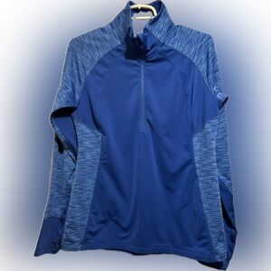 Danskin Navy Quarter-Zip Pullover